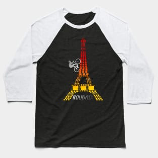 Cycling Paris Roubaix Baseball T-Shirt